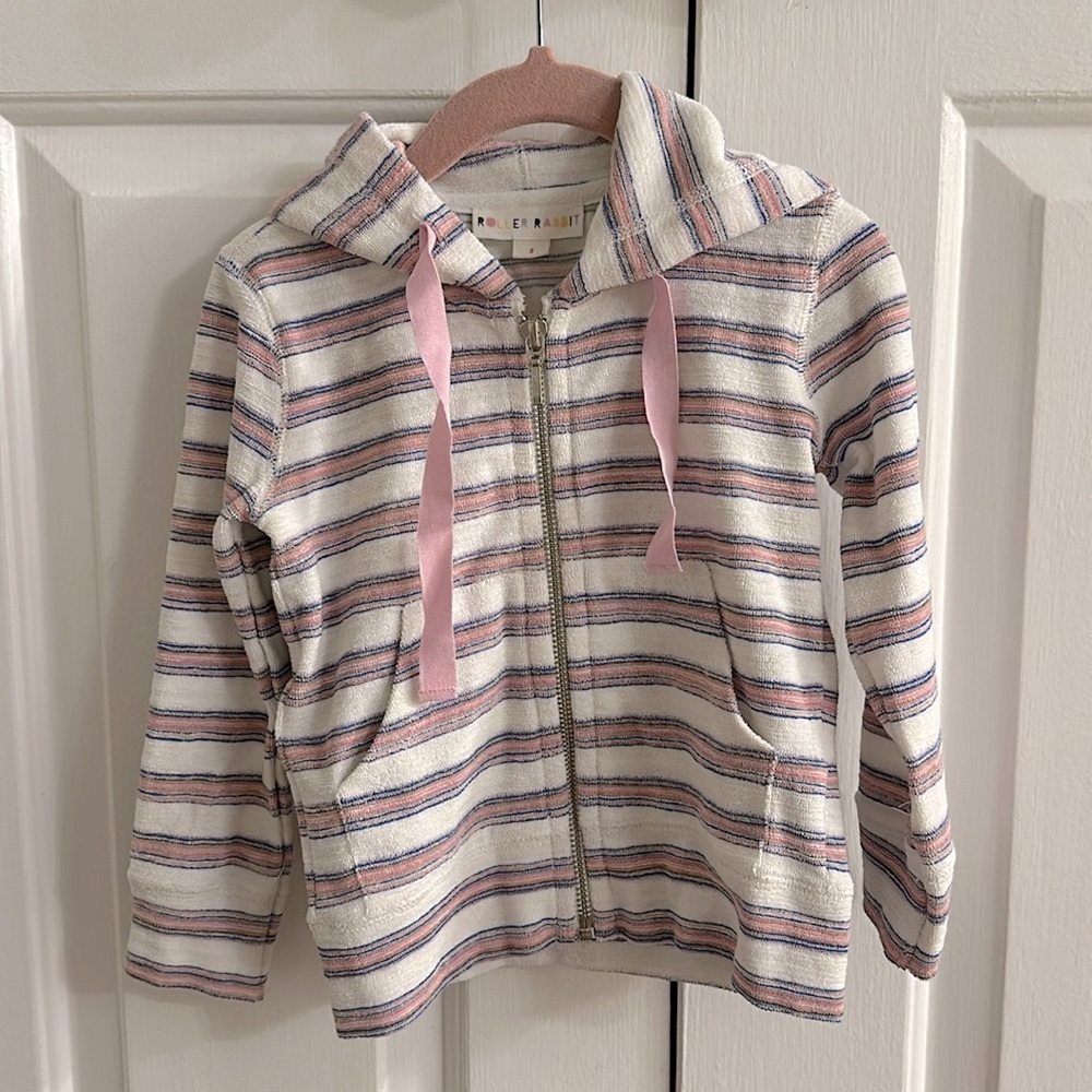 Roller rabbit hoodie gently worn 2T - Picture 2 of 8
